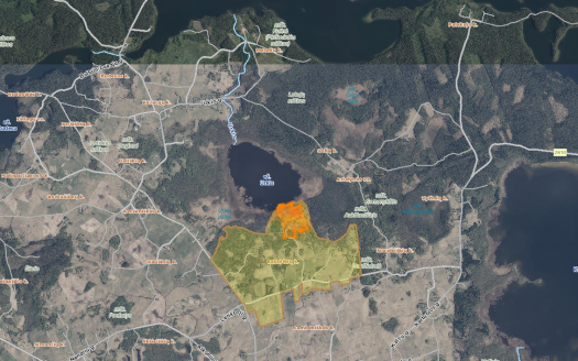 Sklypas prie Urkio ežero